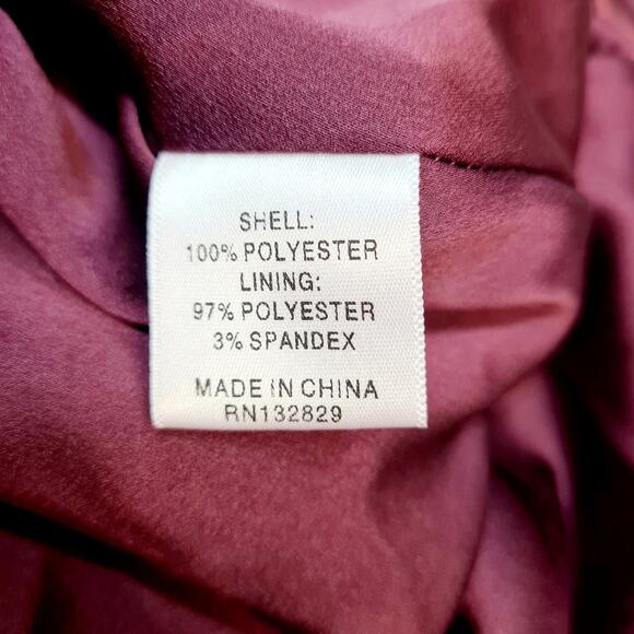 Tularosa Olivia Mini Dress in Wine XXS - Picture 6 of 11